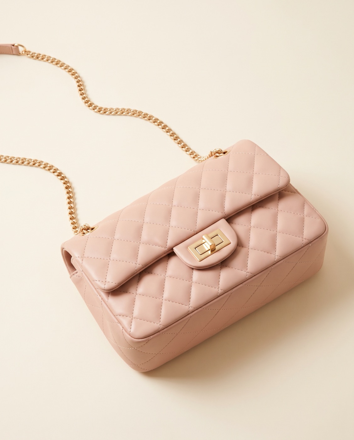 Fendi Petal Quilted Shoulder Bag — Crossbody & shoulder
